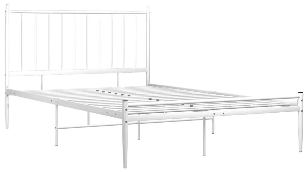 Estrutura de cama metal 120x200 cm branco