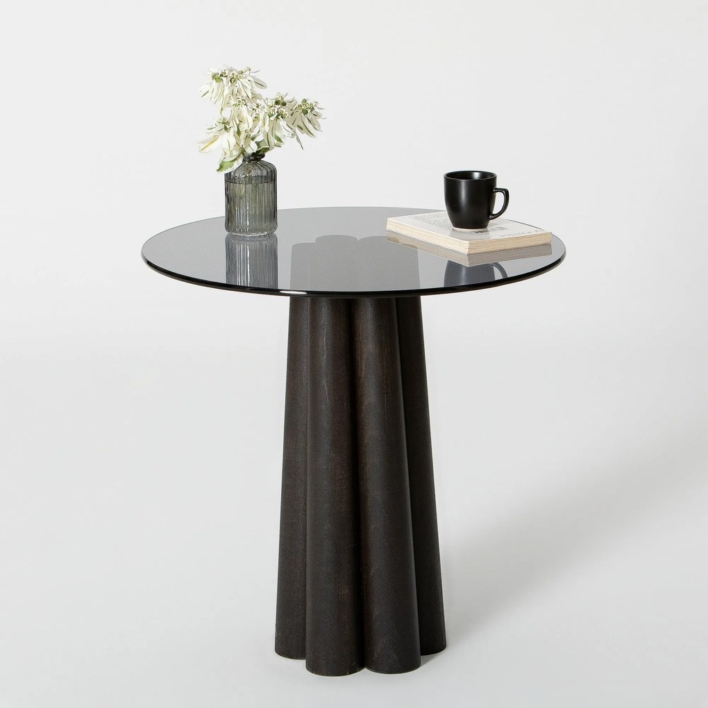 Mesa de Centro Thales – Cinzento Escuro – 50 cm x 50 cm x 50 cm