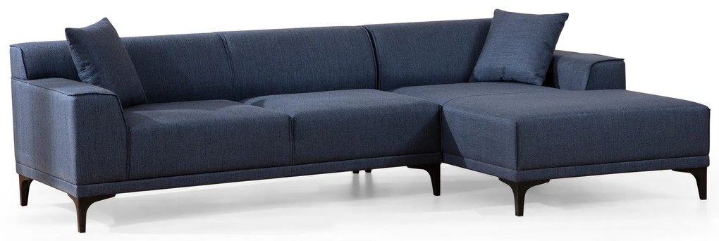 **** Sofá de Canto Petra – Azul – 145 x 250 cm
**