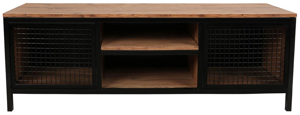 Móvel TV Zeno – Pinheiro Preto – 150 cm x 47 cm x 40 cm
