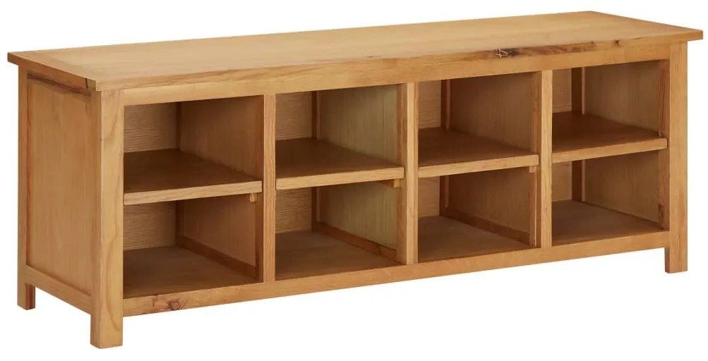 Sapateira 114x37x45 cm madeira de carvalho maciça