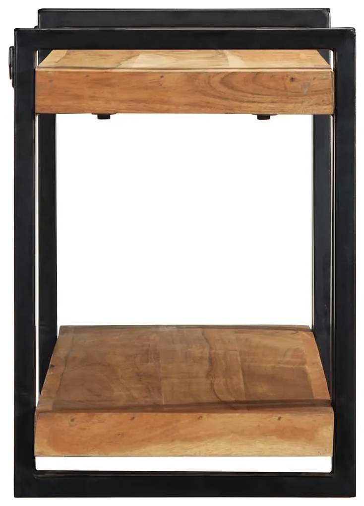 Prateleira de parede 90x33x45 cm Madeira maciça Acácia