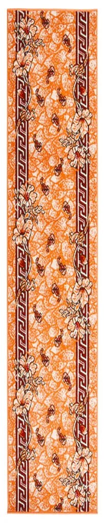 331863 vidaXL Passadeira 80x500 cm polipropileno terracota