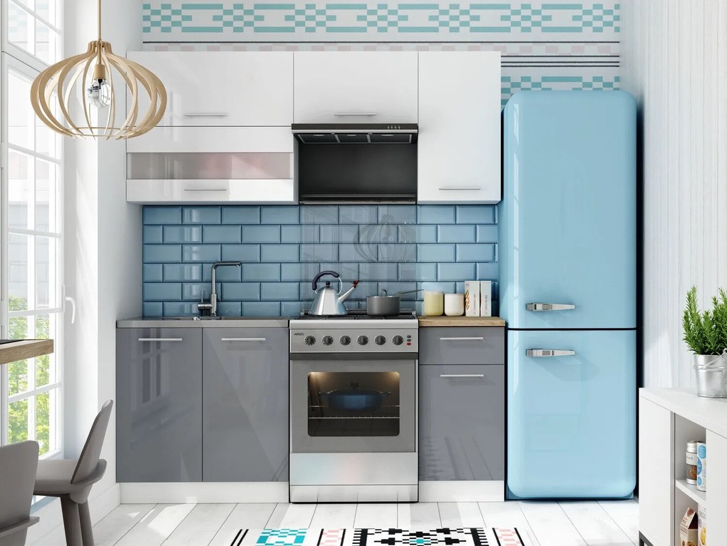 Conjunto de cozinha modular Tiffa Mix 100