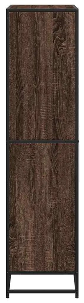 Estante 80,5x35x139 cm derivados de madeira carvalho castanho