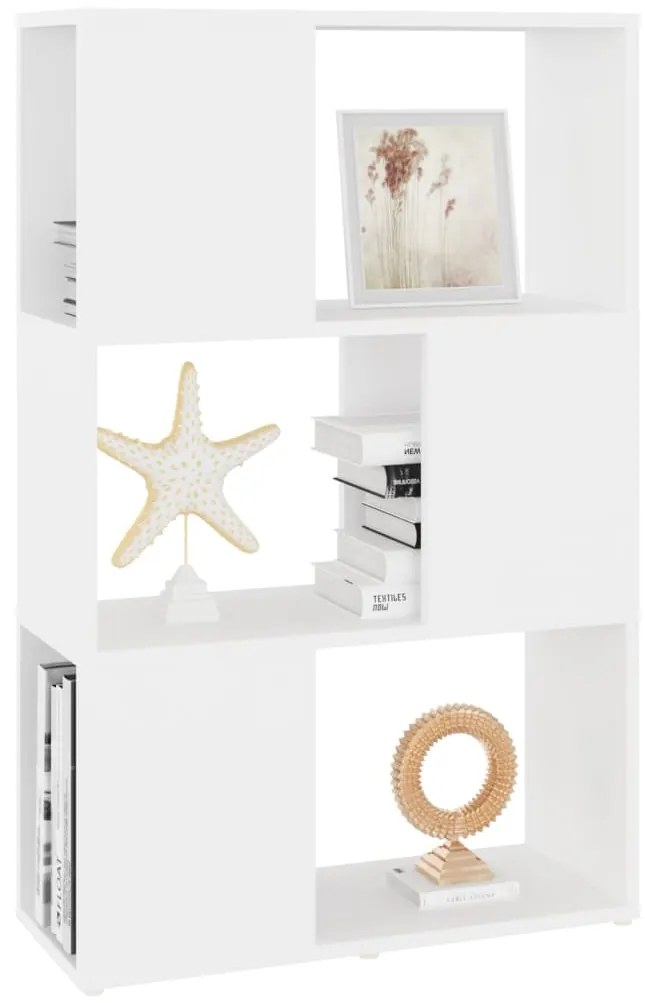 Estante/divisória 60x24x94 cm contraplacado branco