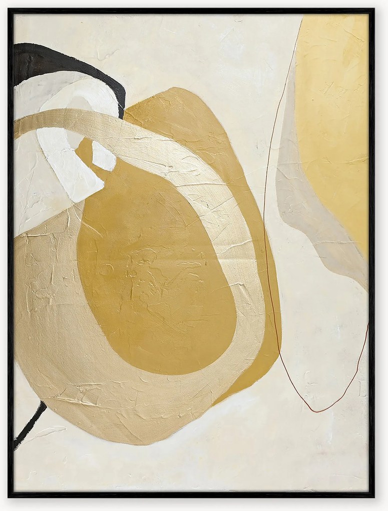 Quadro em tela pintado à mão Stardust