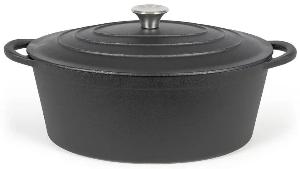443554 Livoo Caçarola oval 34 cm 7 L preto