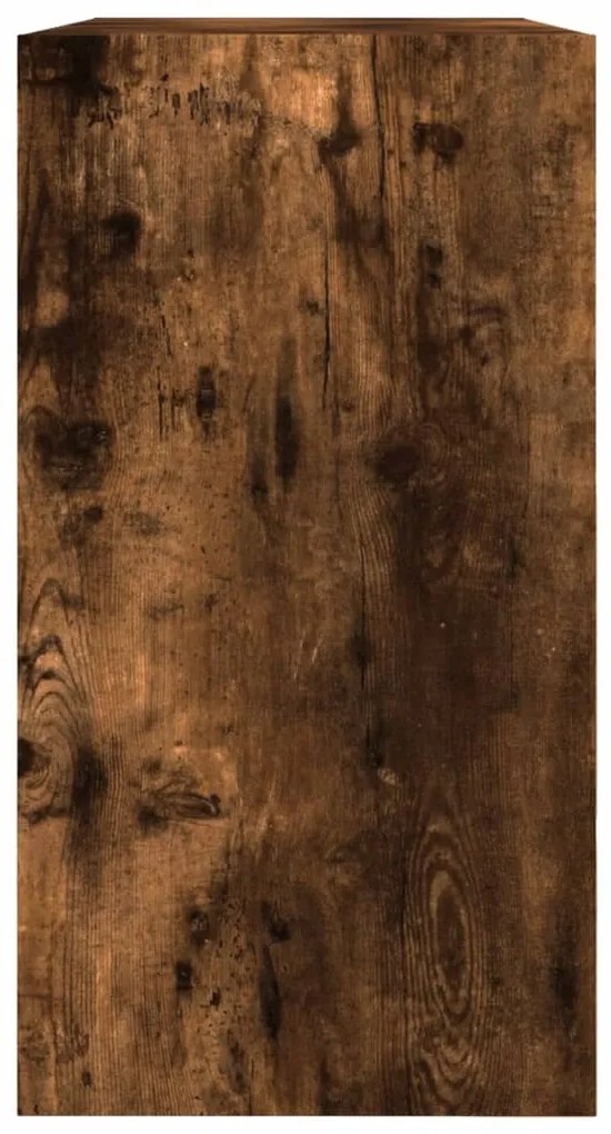 Sapateira 80x34x63 cm derivados de madeira carvalho fumado