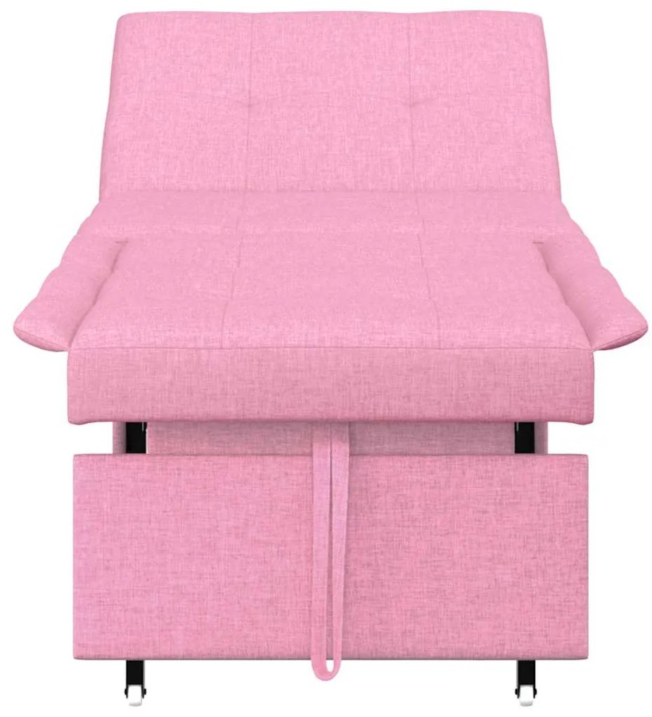 Sofá Cama 3 em 1 Rosa
