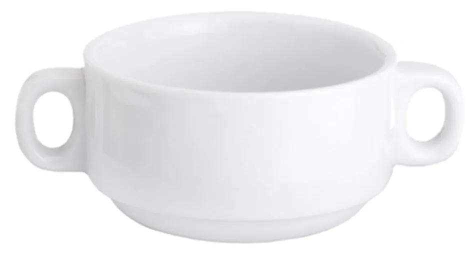Chávena Almoçadeira Porcelana com Asas 300ml 10X6cm