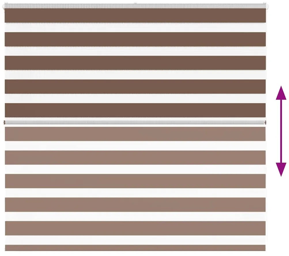 Cortina de zebra 165x100 cm largura do tecido 160,9cm poliéster