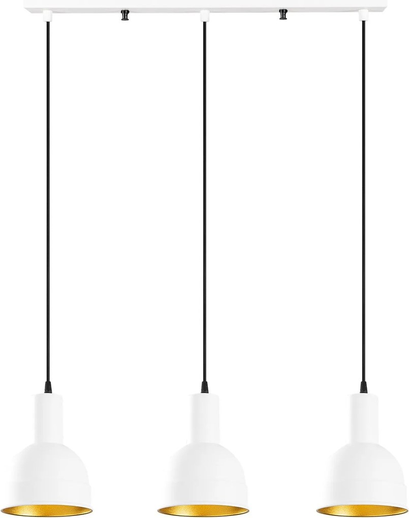 Candeeiro de Teto Berceste – Branco – 67 x 17 cm