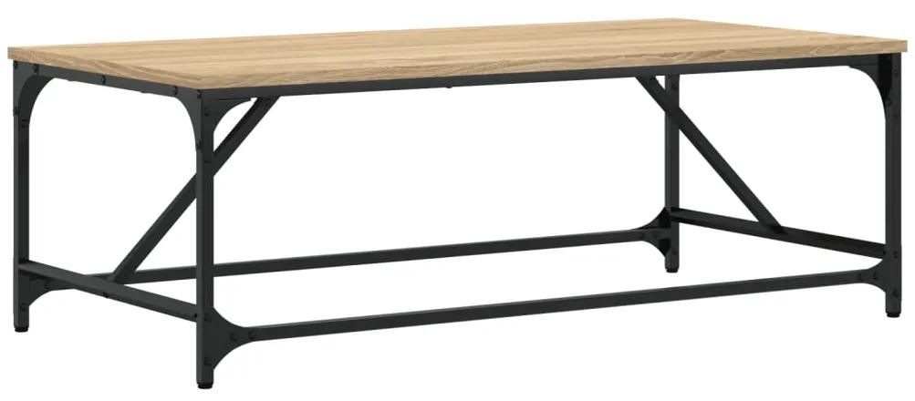 Mesa de centro 100x50x35 cm derivados madeira carvalho sonoma