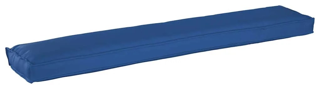 Capa de Palete para Banco Azul Royal 200x40x8 cm Tecido Oxford