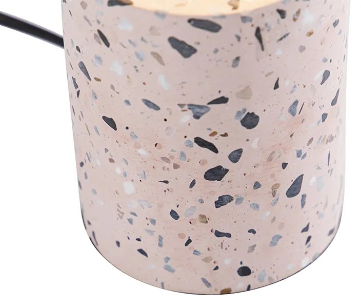 Candeeiro de mesa design granito rosa - Baranda