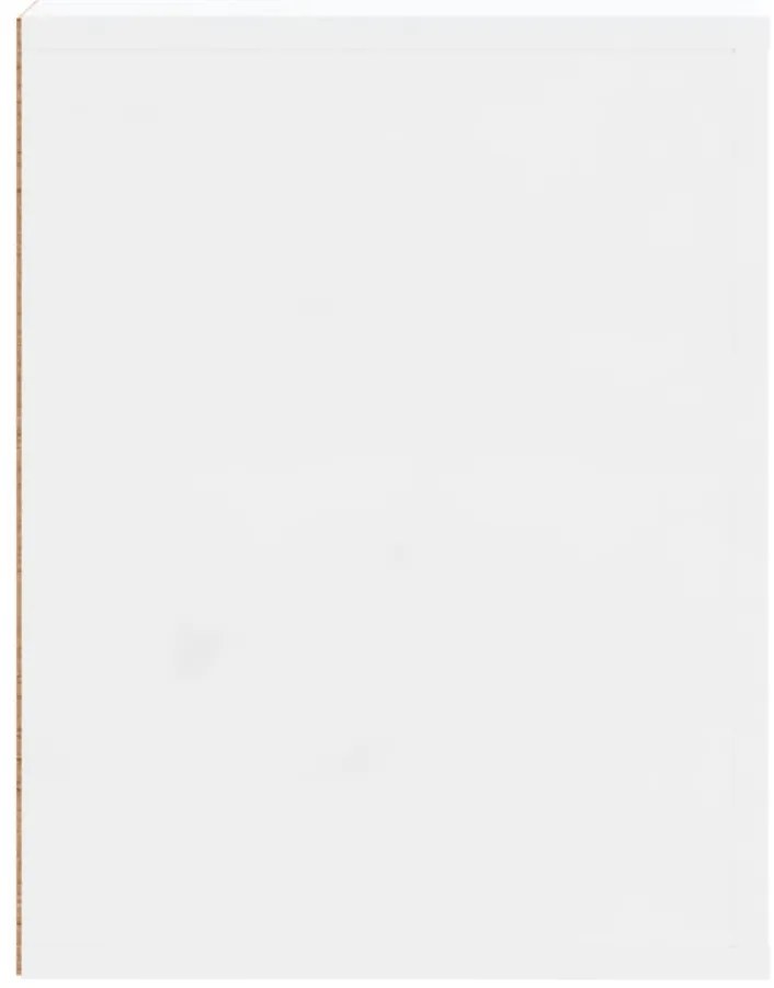 Sapateira 80x35x45 cm derivados de madeira branco brilhante