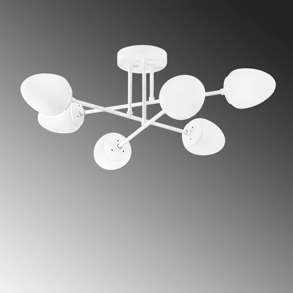 Candeeiro de Teto Camflo – Branco – 81 x 81 cm