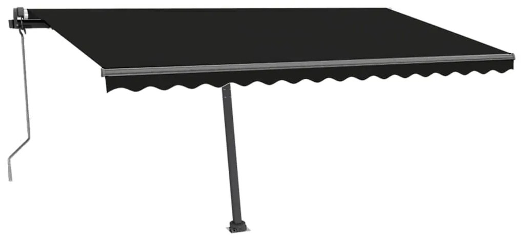 Toldo automático independente 400x350 cm antracite