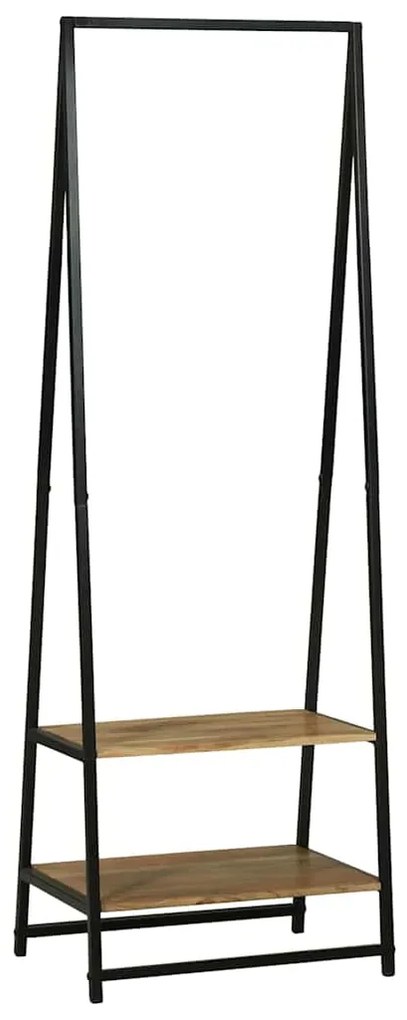 Suporte para Roupas 60x45x180 cm Madeira Sólida de Acácia
