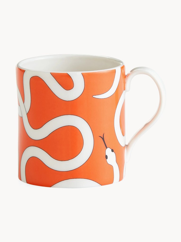 Canecas em porcelana Eden, conjunto de 4