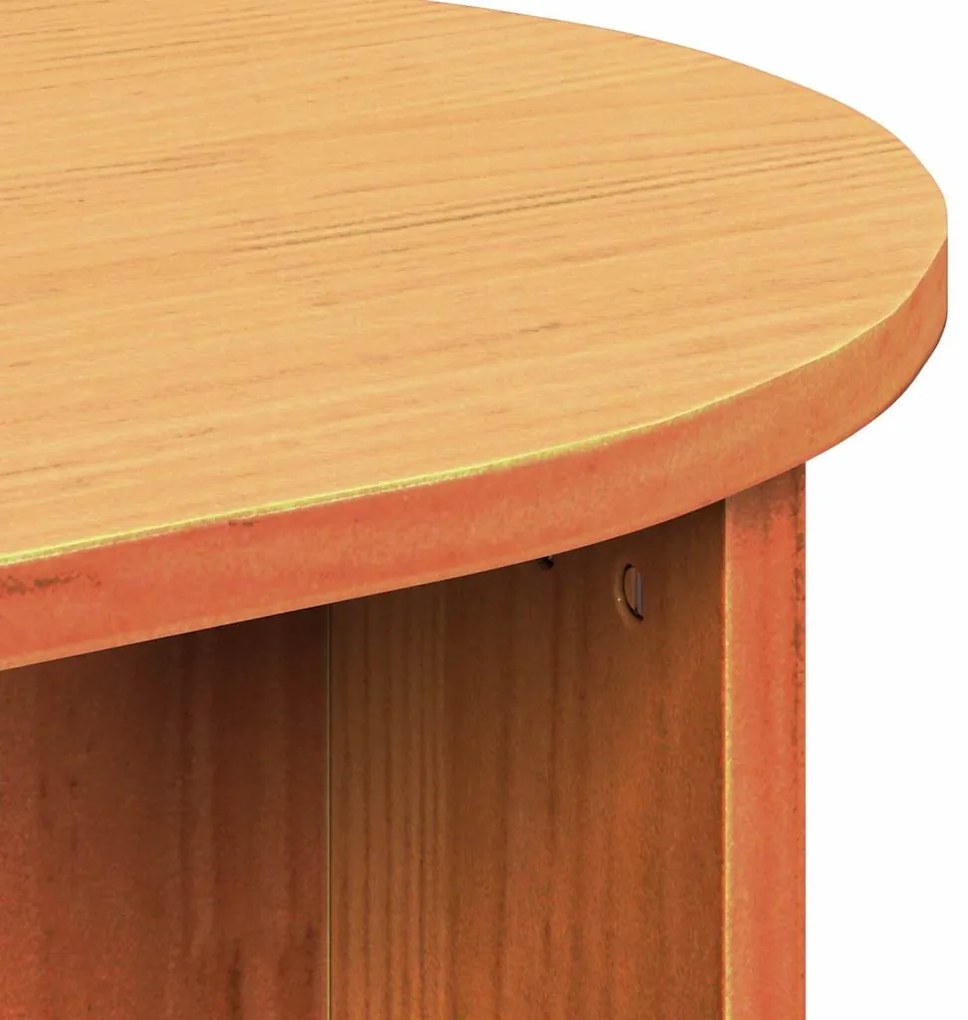 Mesa de centro Castanho-mel 80 x 39.5 x 35 cm