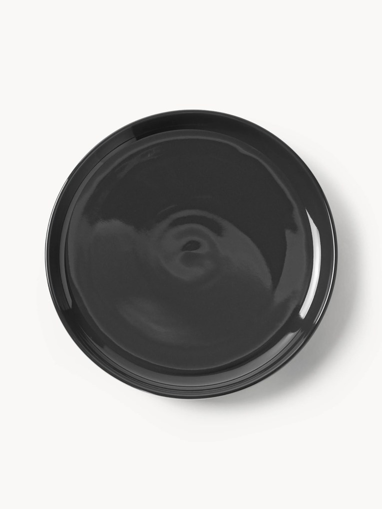 Pratos de pequeno-almoço em porcelana Nessa, conjunto de 4