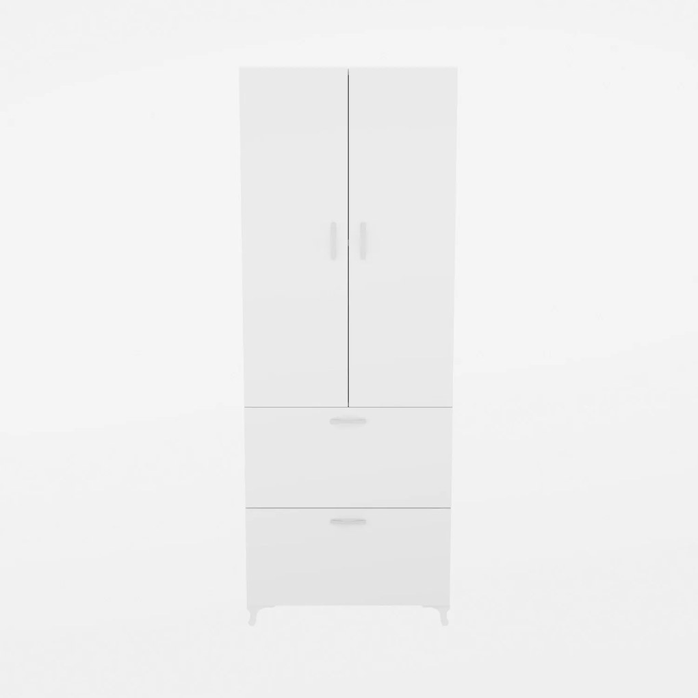 Armário Multiusos Yaşam – Branco – 60 cm x 163,6 cm x 31,5 cm
