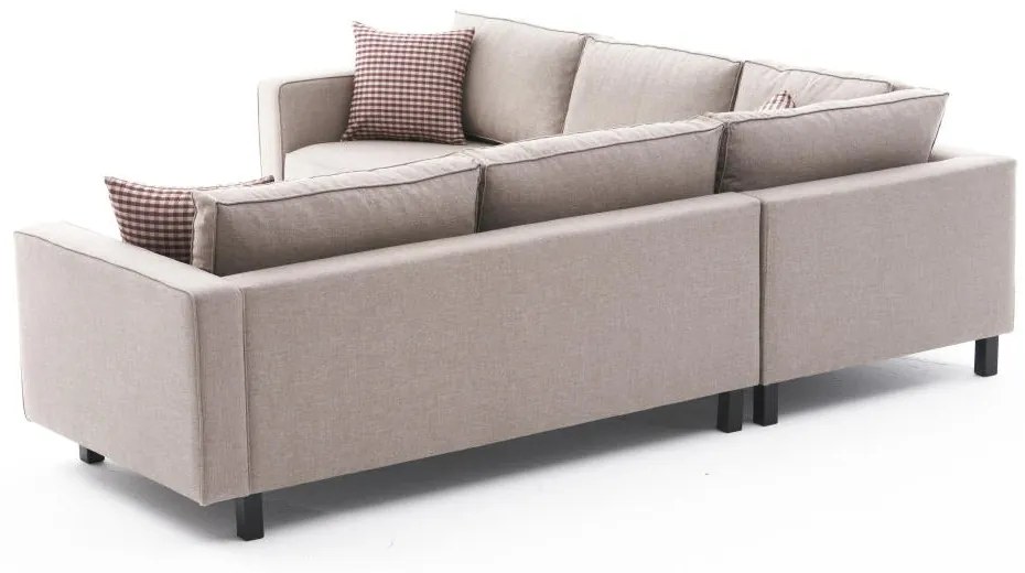 Sofá de Canto Kale – Creme – 258x83x258 cm