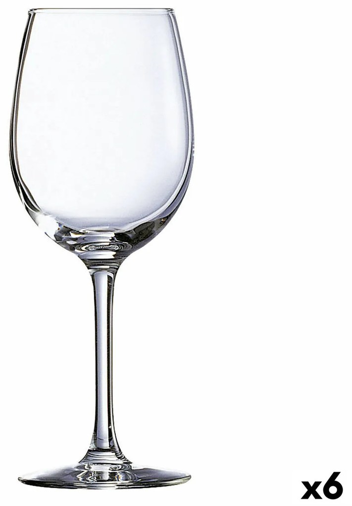 Copo para Vinho Ebro Transparente Vidro (580 Ml) (6 Unidades)