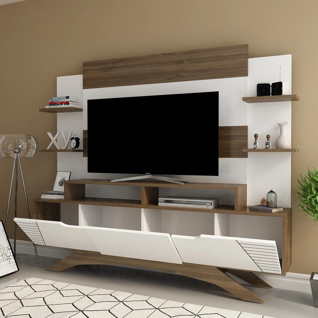 Unidade TV Deparo – Nogueira – 180 cm x 148,6 cm x 29,5 cm