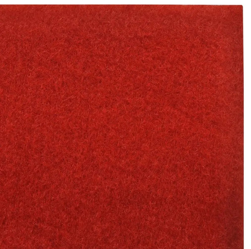 Tapete Vermelho 1 x 20 m, pesado 400 g/m2