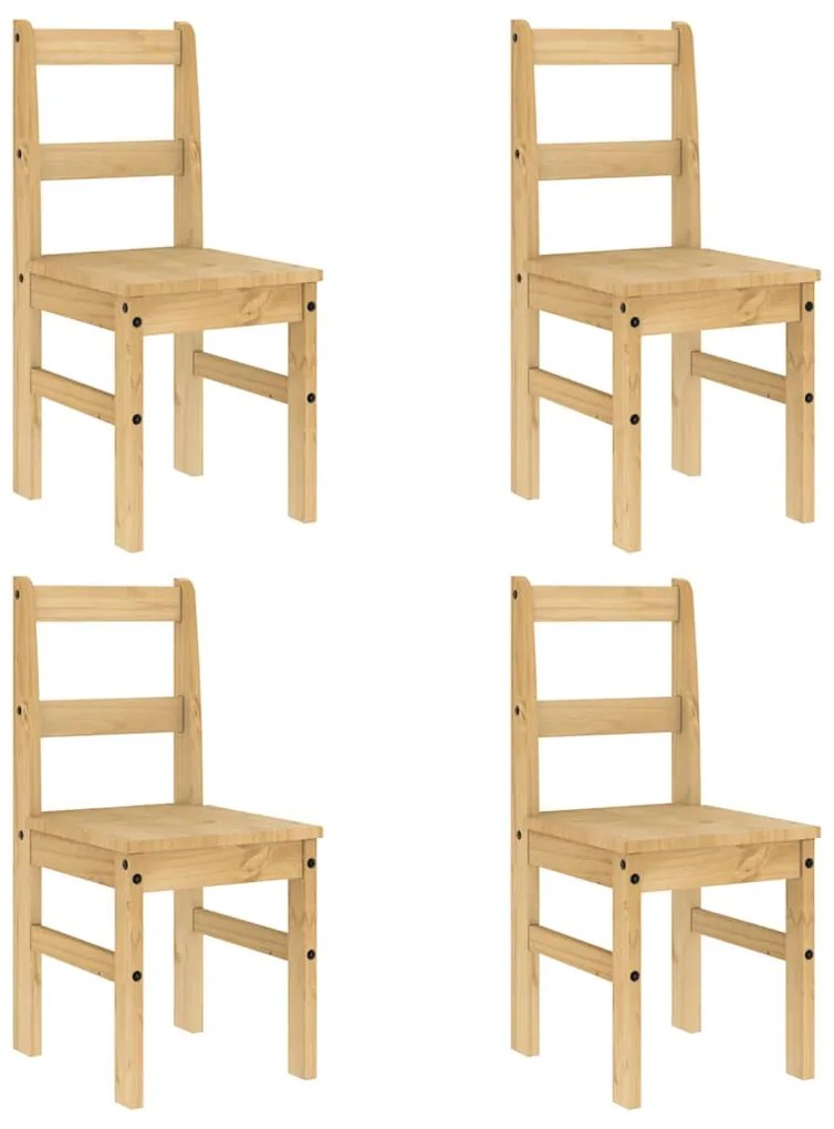 5 pcs conjunto de jantar Panama madeira pinho maciça