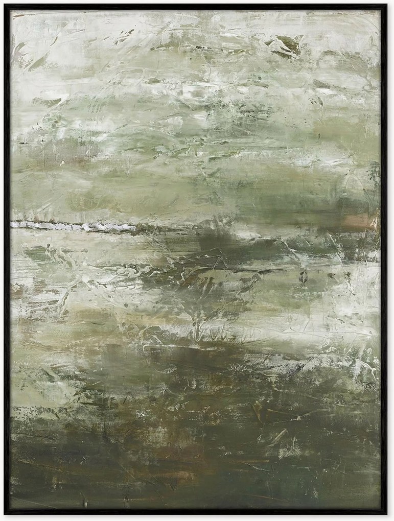 Tela emoldurada pintada à mão For Life