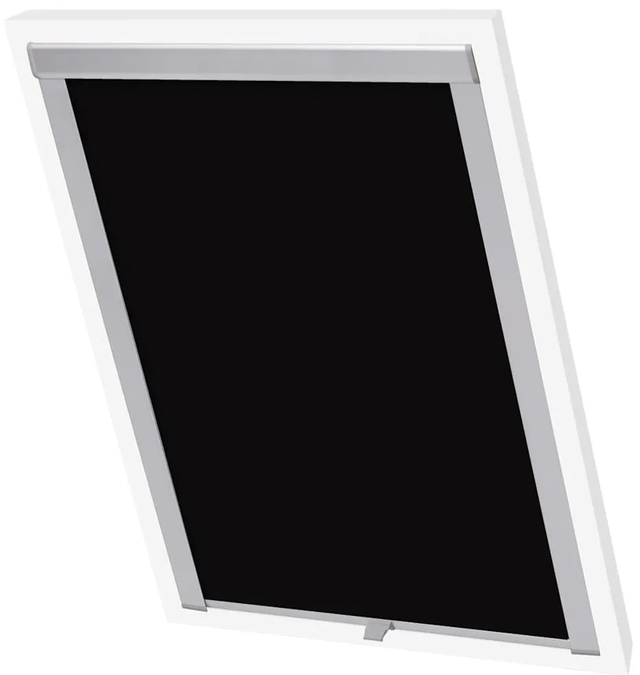 Persiana de enrolar opaca preto MK06