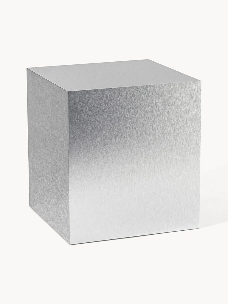Mesa de apoio com efeito metálico Lesley