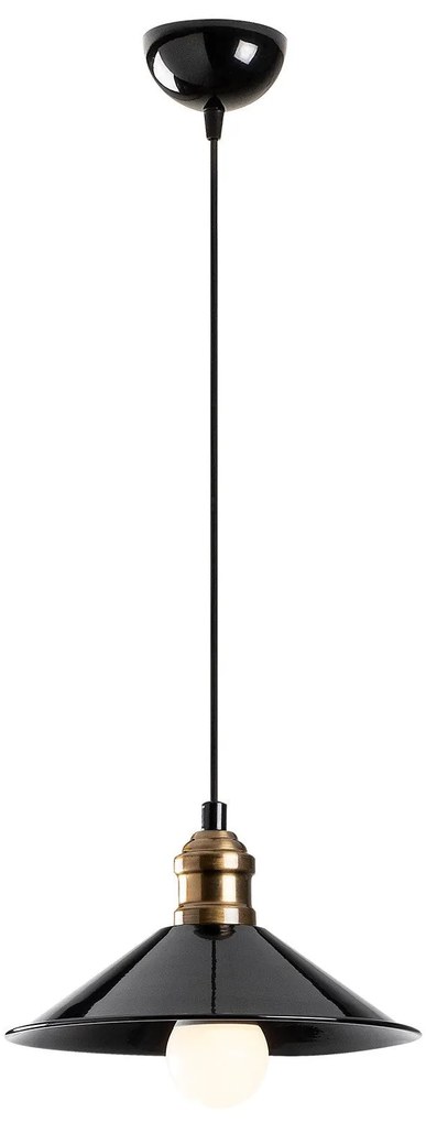 Chandelier Berceste – Preto – 24 cm x 108 cm