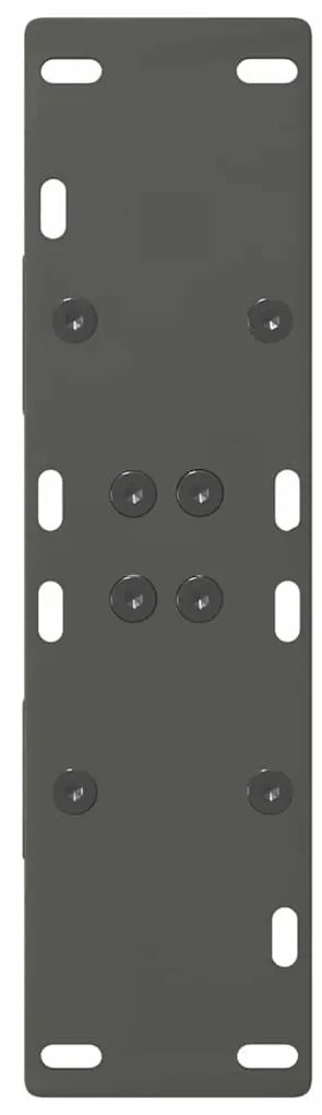 Pés para mesa de jantar em formato A, 2 peças, antracite, 60x(72-73) c