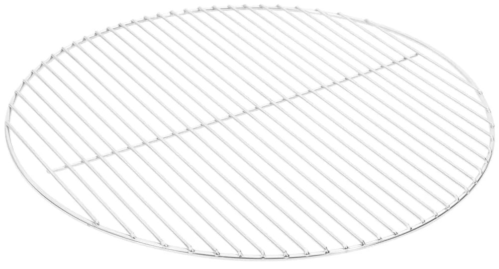 Grelha para churrasco redonda Ø54 cm aço inoxidável 304