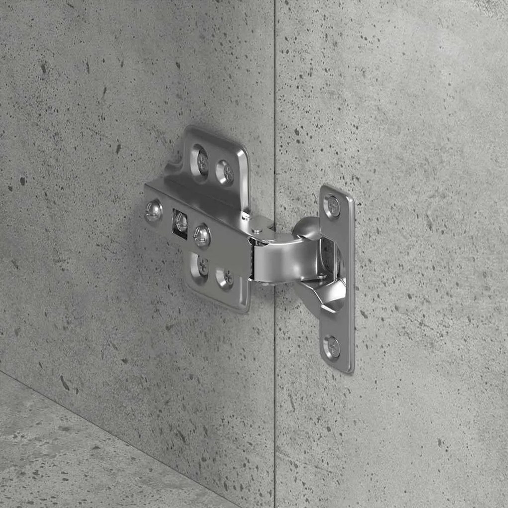 Aparador vidaXL Cinza Concreto Madeira Engenheirada 120 x 36 x 69 cm