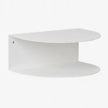 Estante De Parede ↔︎ 40 Cm Em Aço Taifa Branco - Sklum