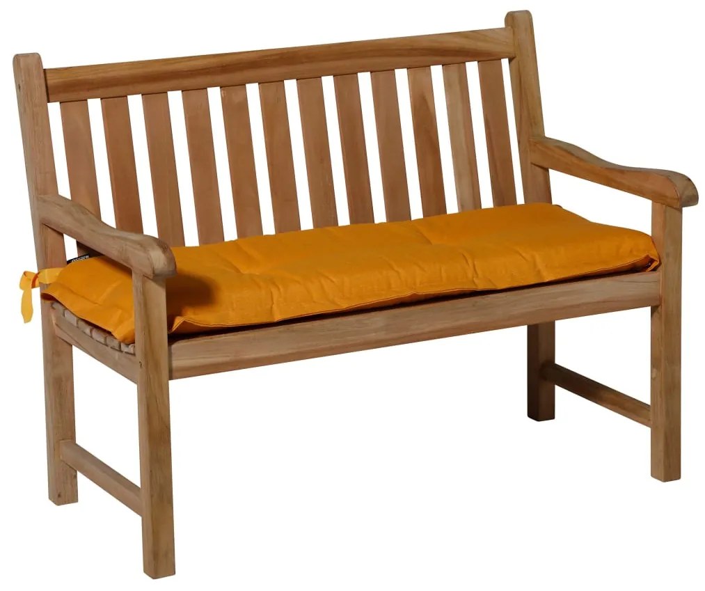 Madison Almofadão para banco Panama 180x48 cm dourado brilhante