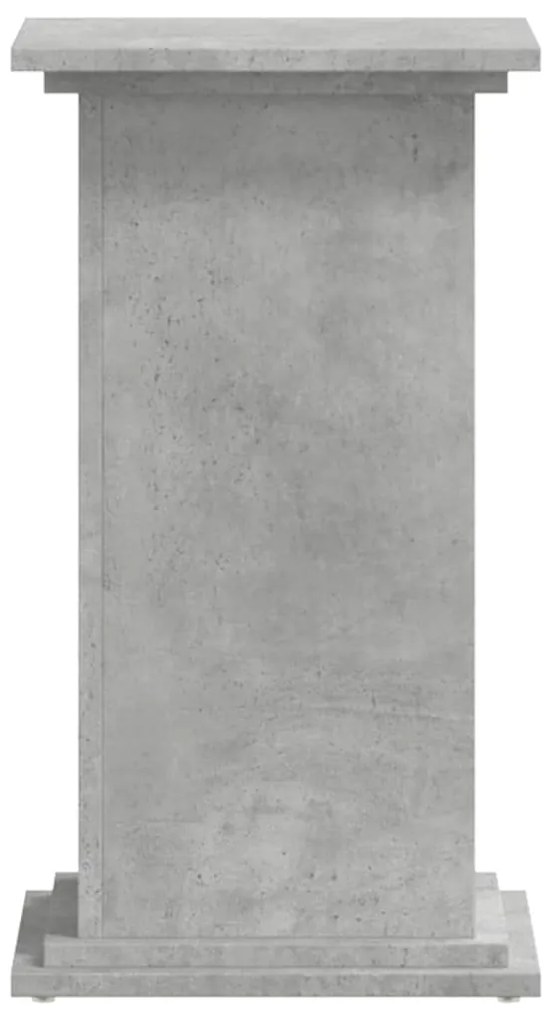 Suporte p/ plantas 33x33x60 cm derivados madeira cinza cimento