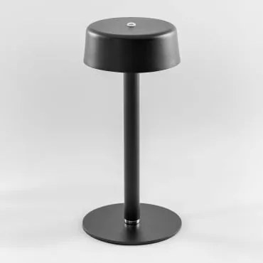 Lâmpada De Mesa Led Sem Fios Em Ferro Marcia Preto - Sklum