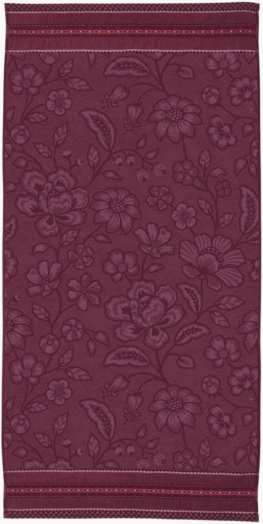 Toalha de banho em algodão felpudo Jasmin Jacquard