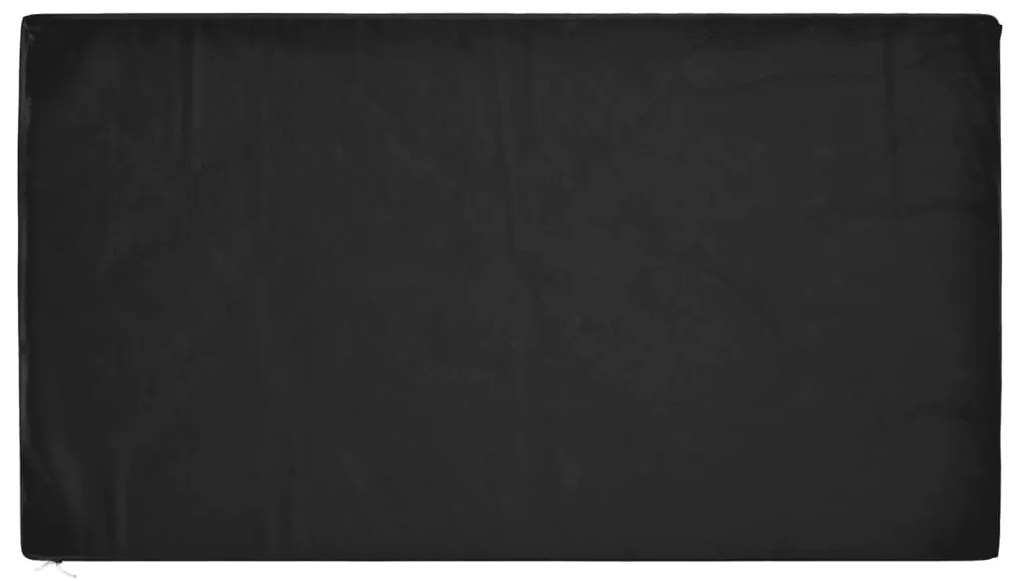 Capa p/ mobiliário de jardim 8 ilhós 125x70x35 cm retangular