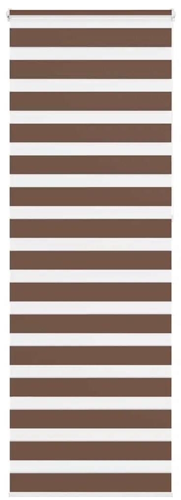 vidaXL Cortina de zebra 85x230 cm largura do tecido 80,9 cm poliéster