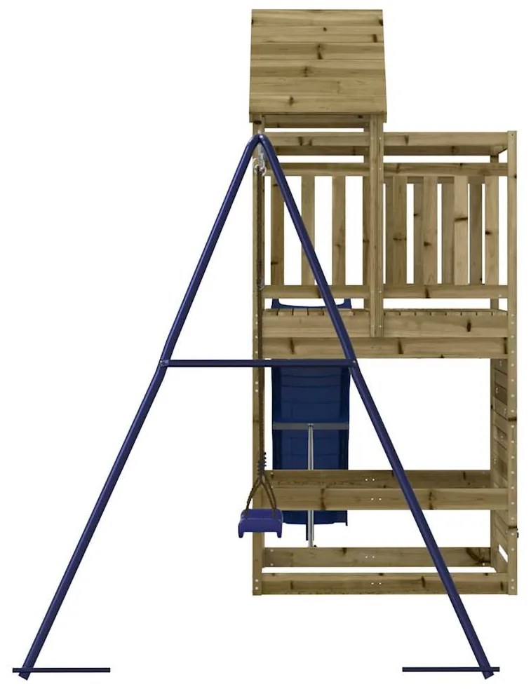 Conjunto de brincar para exterior madeira de pinho impregnada