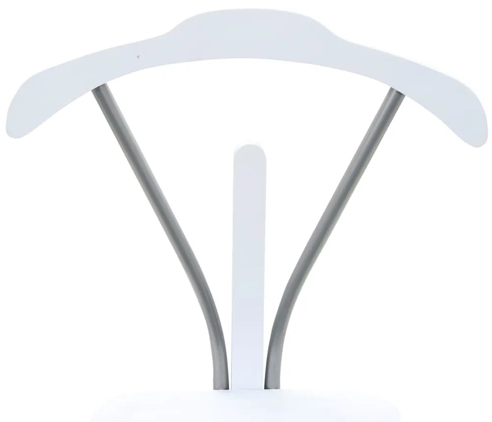 Cabide de pé 45x35x107 cm branco