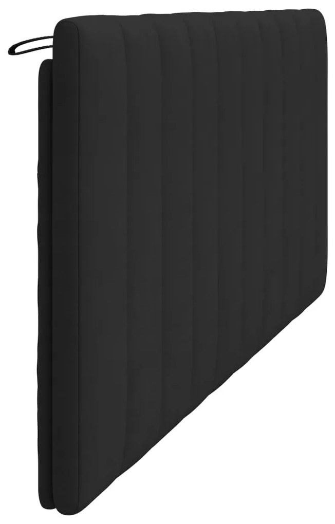 Almofadão de cabeceira 200 cm veludo preto
